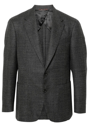 Canali wool single-breasted blazer - Grey