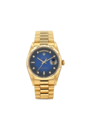 Rolex 1995 pre-owned Day-Date 36mm - Blue