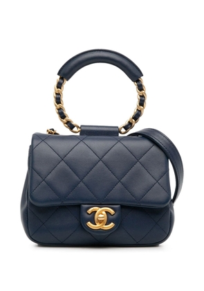 CHANEL Pre-Owned 2019 Small In The Loop Flap satchel - Blue