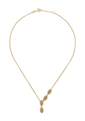 LEANDRA 18kt yellow gold Cabo diamond necklace