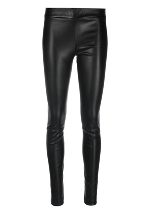 The Row Moto leather leggings - Black