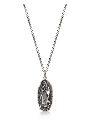 Nialaya Jewelry Our Lady of Guadalupe pendant necklace - Silver