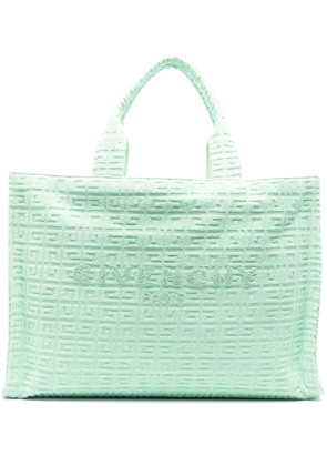 Givenchy medium 4G towelling-finish tote bag - Green