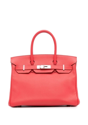 Hermès Pre-Owned 2012 Epsom Birkin Retourne 30 handbag - Red