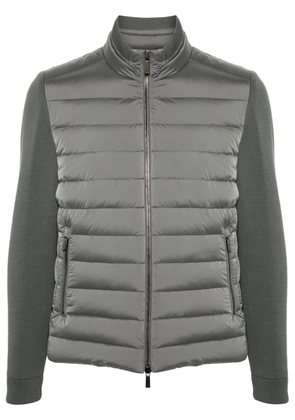 Moorer Cattaneo-S3C panelled-design jacket - Grey