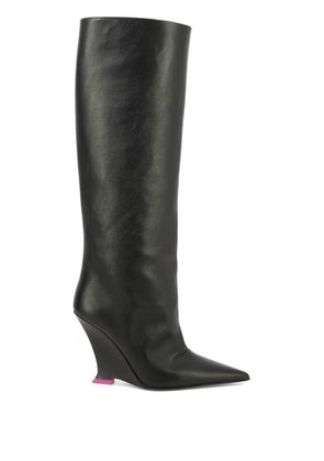 3juin Numa slip-on leather boots - Black
