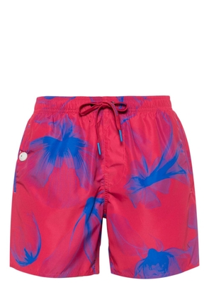 Armani Exchange floral-print swim shorts - Pink