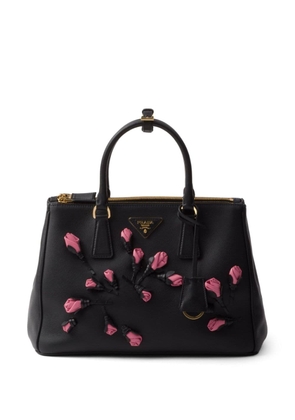 Prada large Galleria leather handbag - Black