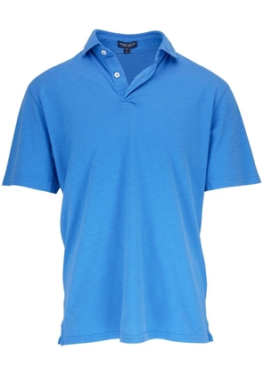Peter Millar cotton short-sleeved polo shirt - Blue