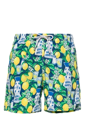 MC2 Saint Barth Tequila Summer-print swim shorts - Blue