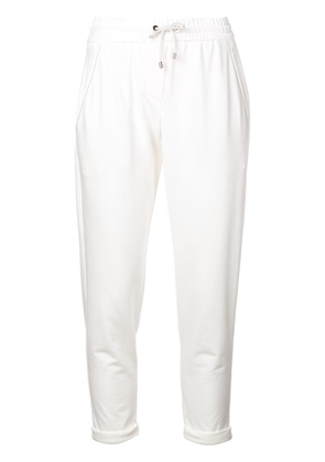 Brunello Cucinelli straight leg trousers - White