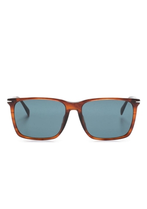 Eyewear by David Beckham DB 1145/G/S rectangle-frame sunglasses - Brown