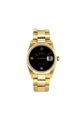 Rolex 1987 pre-owned Datejust 36mm - Black