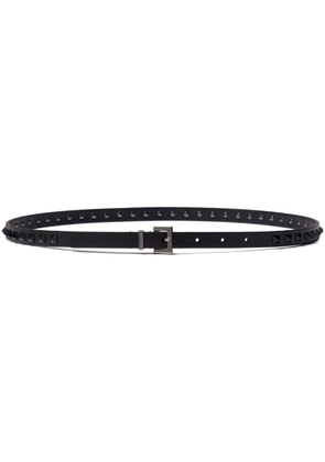 Valentino Garavani Rockstud 15mm leather belt - Black
