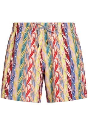 ETRO striped swim shorts - Neutrals