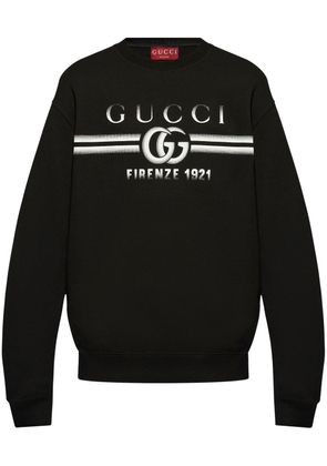 Gucci Double G cotton sweatshirt - Black