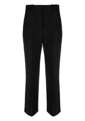 Theory high-waisted cropped trousers - Black