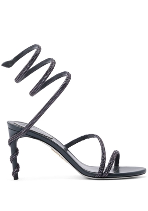 René Caovilla 80mm Margot sandals - Grey