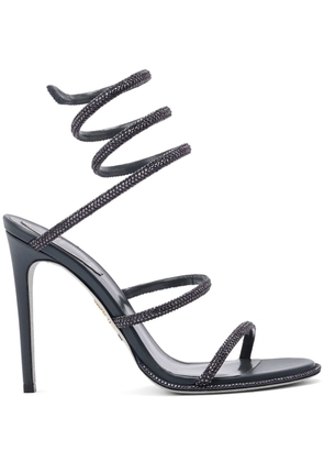 René Caovilla 105mm Cleo sandals - Grey