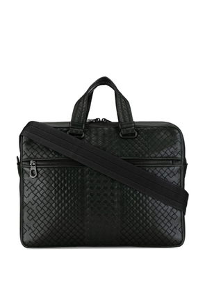 Bottega Veneta Pre-Owned 2012-2023 Intrecciato Aurelio Briefcase business bag - Green