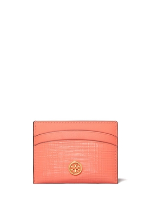 Tory Burch Robinson leather card case - Pink