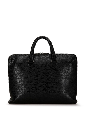 Bottega Veneta Pre-Owned 2000-2011 Calfskin Leather business bag - Black
