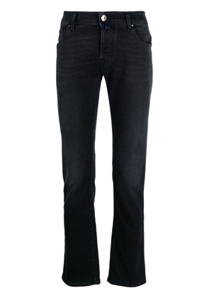 Jacob Cohën mid-rise straight-leg jeans - Black