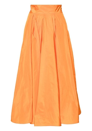 Sara Roka Temperance midi skirt - Orange