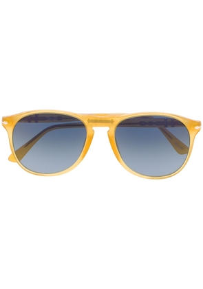 Persol aviator frame sunglasses - Yellow