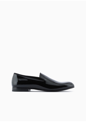 OFFICIAL STORE Patent Leather Loafers
