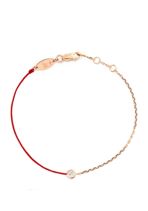 Redline Rose Gold And Diamond Pure Half-Chain Bracelet