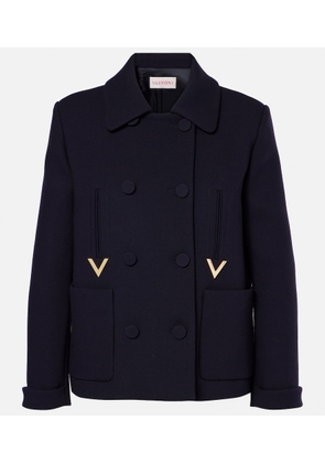 Valentino VGold wool-blend coat