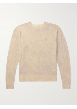 Etro - Intarsia Wool Sweater - Men - Neutrals - S