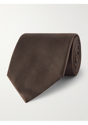 TOM FORD - 8cm Silk-Twill Tie - Men - Brown