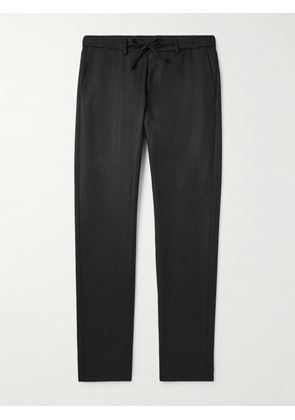 Canali - Straight-Leg Wool-Flannel Trousers - Men - Gray - IT 46