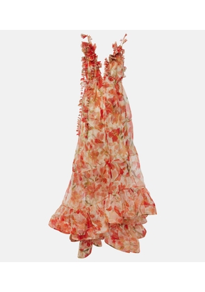 Zimmermann Tranquillity floral silk organza gown