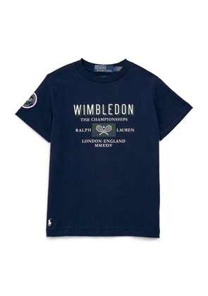 Ralph Lauren Kids X Wimbledon Cotton T-Shirt (2-7 Years)