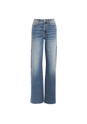 7 For All Mankind Lotta Luxe Vintage Love Affair Flared Jeans