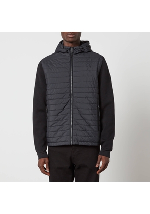 Belstaff Vert Shell and Ribbed-Knit Jacket - M