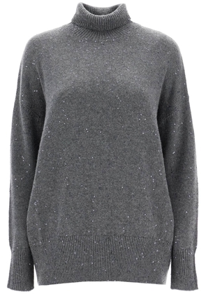 cashmere and silk pullover set - L Grey