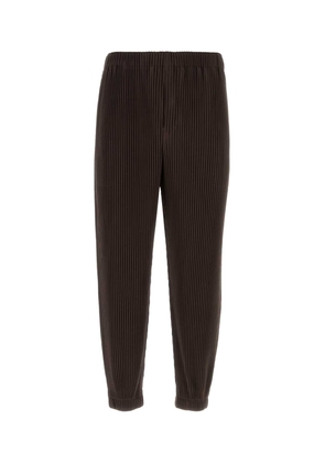 Homme Plissé Issey Miyake Chocolate Polyester Pant