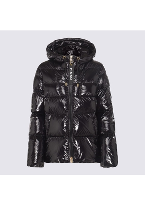Pinko Black Quildted Puffer Down Jacket