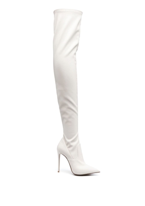 Le Silla Eva 115mm thigh-high boots - White