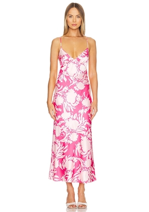 Bardot Malinda Slip Dress in Pink. Size 2, 4, 6, 8.