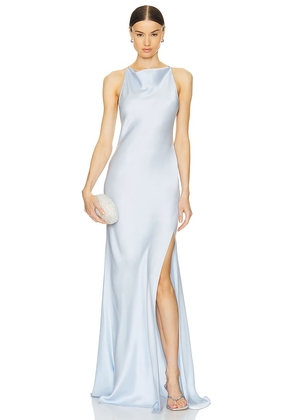 Lapointe Cowl Neck Gown in White. Size 6.