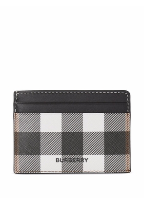 Burberry check-print cardholder - Brown
