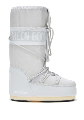 Moon Boot lace-up logo-print boots - Grey