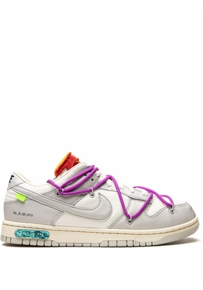 Nike X Off-White Dunk Low 'Lot 45' sneakers - Grey