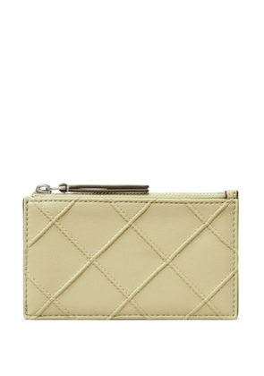 Tory Burch Fleming Soft leather cardholder - Neutrals