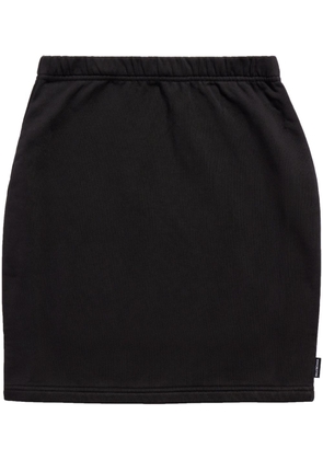 Balenciaga cotton mini skirt - Black